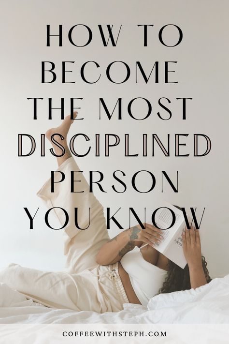 Do you want to master self-discipline instead you are the master of procrastination. Self-discipline is crucial to success. It is a necessary skill to learn because motivation is only temporary. Self-discipline is something I have been struggling with for years. That is why I compiled these 6 easy ways to master self-discipline. These tips have led me to procrastinate less and become proactive.   Luckily self-discipline is a skill and habit which means it can be learnt.  how to stop procrastinating | productivity tips | how to master self-discipline  #masterselfdiscipline #howtolearnselfdiscipline #selfdisciplinetips Best Self Discipline Books, Discipline To Workout, Books About Self Discipline, How To Master Self Discipline, 30 Day Discipline Challenge, Learning Self Discipline, How To Create Discipline, How To Learn Discipline, Books On Self Discipline