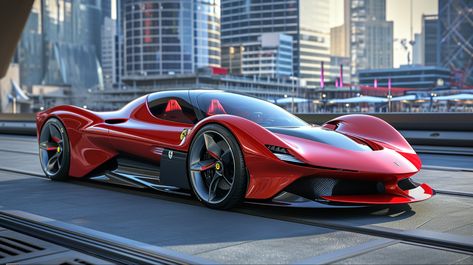 Tap ❤️ if you think Ferrari's designers should see this Designed by Illustrationation Ferrari Super Cars Ferrari, Ferrari Luxury, Luxury Ferrari, Ferrari Concept, Ferrari Concept Car, Latest Ferrari, Sports Cars Mustang, Best Luxury Sports Car, Future Concept Cars