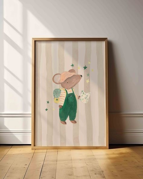 Vintage baby nursery