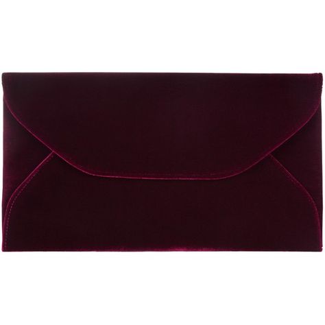 John Lewis Abby Envelope Velvet Clutch Bag , Red ($43) ❤ liked on Polyvore featuring bags, handbags, clutches, red, velvet purse, envelope clutch, red purse, evening clutches and envelope evening clutch Velvet Clutch Bag, Evening Clutches, Purple Handbags, Envelope Purse, Purple Purse, Velvet Purse, Red Clutch, Velvet Clutch, Envelope Clutch Bag