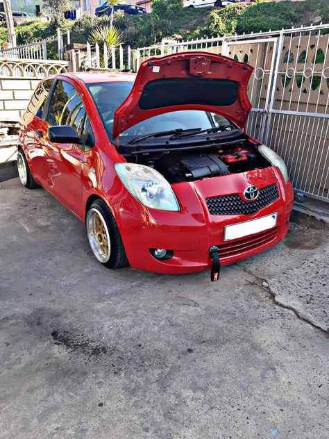 Toyota Yaris Modified 2007, Toyota Yaris Hatchback Modified, Kei Cars, Car Max, Kei Car, Stance Cars, Toyota Auris, Automotive Mechanic, Car Volkswagen