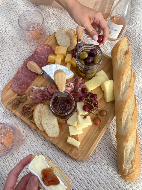 Bring A Board, Charcuterie Lunch, Cheese And Charcuterie Board, Cheese Charcuterie Board, Havarti, Snack Board, Fig Jam, Dried Figs, Cheese Knives