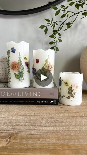 Melted Candle, Diy Candles With Flowers, Dried Flower Candles, Finals Gift, Flower Candles, Start Of Spring, Candles Making, Mother's Day Diy, Flower Candle