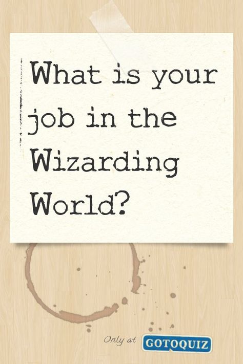 "What is your job in the Wizarding World?" My result: Auror Wizarding World Creatures, Harry Potter Auror, Auror Harry Potter, Order Of Scribes Wizard Dnd, Find Your Wizarding World Name, Wizarding World Auror, Harry Potter Have You Seen This Wizard, Hogwarts School Of Witchcraft & Wizardry, Dark Lord