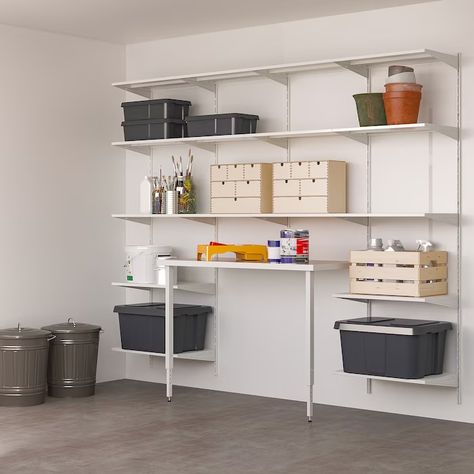 BOAXEL storage combinations - IKEA CA Small Walk In Wardrobe, Ikea Bar, Shop Shelving, Trouser Hangers, Kids Flooring, Plastic Edging, Shoe Shelf, Clothes Rail, Walk In Wardrobe