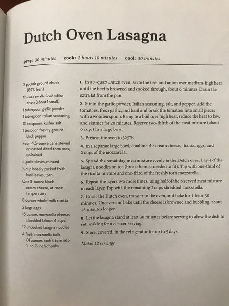 Recipes Dutch Oven, Dutch Oven Lasagna, Magnolia Table Recipes, Joanna Gaines Recipes, Magnolia Kitchen, Food Network Chefs, Magnolia Table, Dutch Oven Recipes, Sweet Magnolia