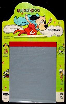 Two memories in on pin! Underdog and a Magic Slate. Magic Slate, Back In My Day, Retro Stuff, My Childhood Memories, Vintage Memory, Those Were The Days, I Remember When, Childhood Toys, My Memories