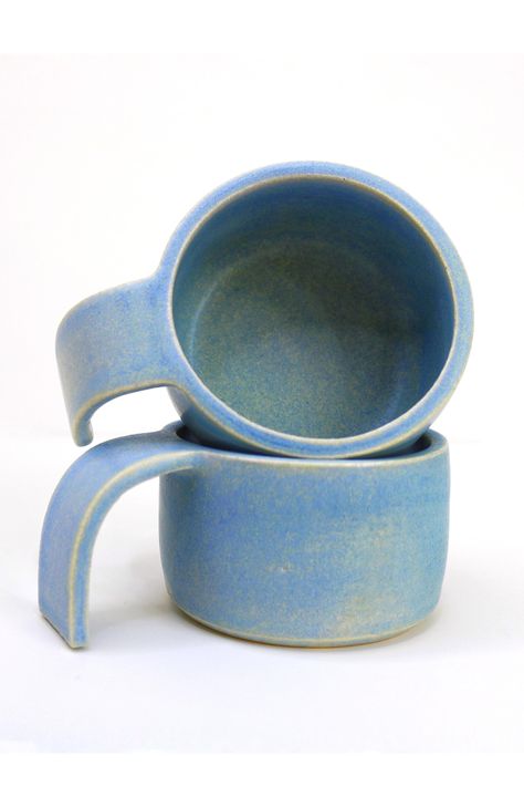 Set of two.Our handcrafted clay cups and mugs, inspired by simplicity and modern life, bring a touch of artisanal charm to your everyday rituals. Each piece is uniquely handmade without molds, ensuring no two are identical. Glazed with food-safe finishes, they come in two sizes—perfect for a cozy cappuccino or a generous 5 oz pour. Embrace the beauty of imperfection and enhance your daily moments with sustainable, handcrafted sophistication, nurturing your "green mindset."CLAY: BB Mix + SandGLAZE: Semi-Matte color Spicy Almond with Agathe interior Handcrafted from USA-sourced clay. Unique, mold-free, small-batch production. Glazed finish (not microwave-safe). We recommend handwashing to prevent surface decay and scratches. Please note that slight variations in size may occur due to the cla Ceramic Cup Set Ideas, Ceramic Martini Glasses, Pottery Cup Handles, Mixed Clay Pottery, Mugs With Cool Handles, Pottery Espresso Cups Handmade, Ceramic Cocktail Glasses, Unique Mug Handles, Wheel Throwing Pottery