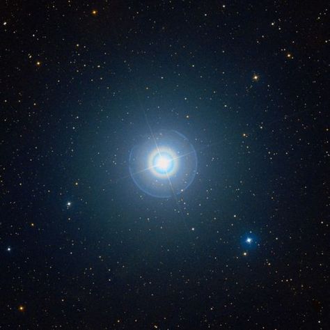 Polaris, more commonly known as The North Star, or Pole Star, is the closest star to the North Celestial Pole. Polaris Star, Star Photography, Space Photography, Space Gallery, Star Trails, Pole Star, Star System, Fantasy Places, Earth From Space