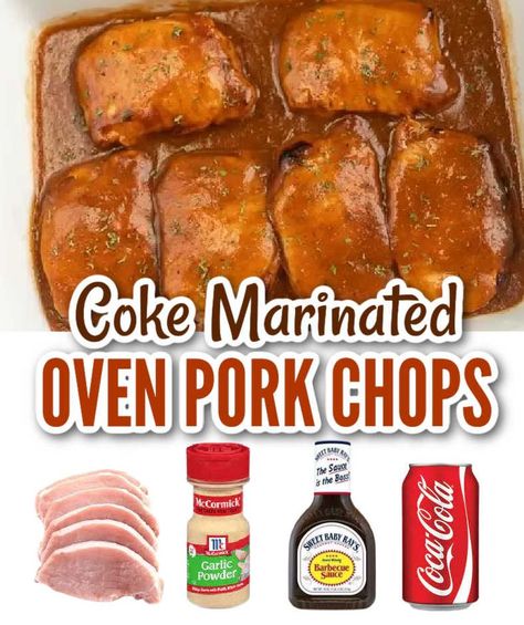 Boneless Pork Loin Chop Recipes, Pork Chops In Oven, Marinated Baked Pork Chops, Easy Baked Pork Chop Recipes, Baked Boneless Pork Chop Recipes, Baked Bbq Pork Chops, Pork Loin Recipes Oven, Pork Loin Chops Recipes, Baked Boneless Pork Chops