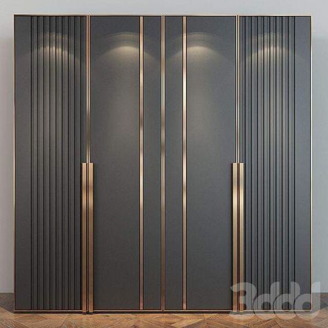 Wardrobe Shutter Design, Modern Wardrobe Design, Wardrobe Laminate Design, Sliding Door Wardrobe Designs, Wall Wardrobe Design, Wardrobe Design Modern, Dressing Design, Shutter Designs, Modern Cupboard