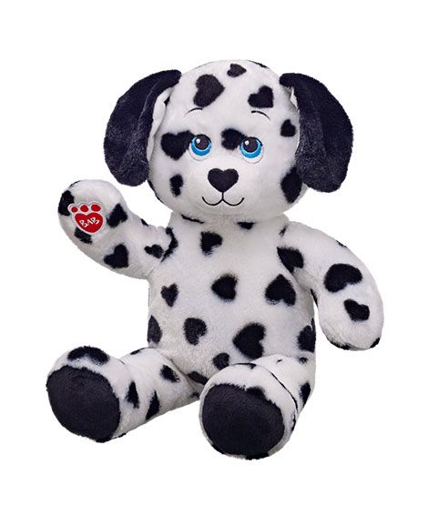 Build A Bear Dog, Build A Bear Workshop, Custom Stuffed Animal, Dog White, Teddy Bear Clothes, Dalmatian Puppy, Bear Dog, Bear Stuffed Animal, Childhood Toys