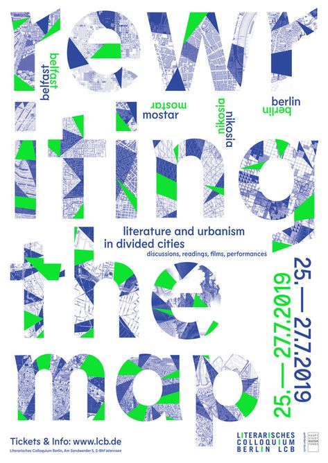 Holiday Poster Design, Environmental Posters, Map Logo, City Maps Design, Urban Design Graphics, The Berlin Wall, Book Cover Design Inspiration, Graphic Posters, Zine Design