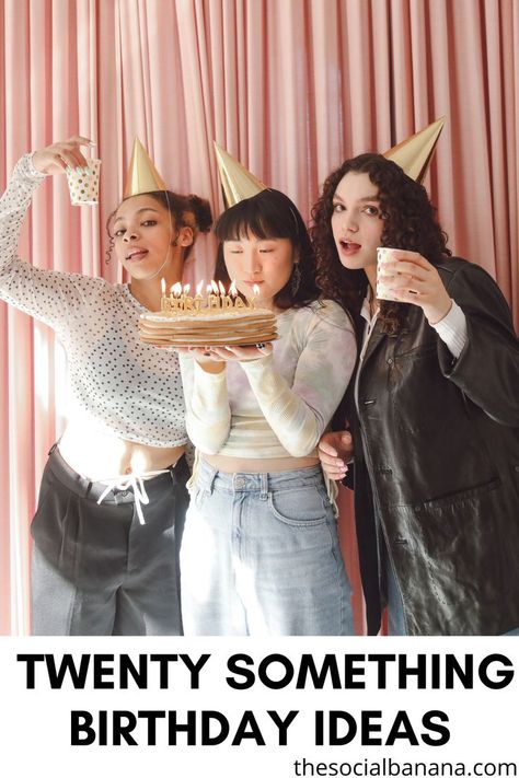 Are you struggling to figure out birthday plans? Look no further, I got you. Here, I have some fun and unique birthday ideas for women in their 20s. Read here if you want some great birthday inspo. #birthday #birthdayparty #party #twentysomething #boozybrunch #birthdayideas #partyideas Birthday Ideas For Women, Unique Birthday Ideas, Unique Birthday Party Ideas, Unique Birthday Party, Women In Their 20s, Birthday Plans, Twenty Something, Boozy Brunch, Birthday Inspo