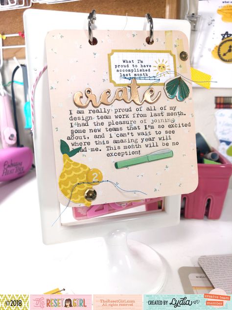 TRG LGL Flip Album – Asher Smiles Reset Girl, Faith Journal, Journaling Cards, Art And Craft Design, Journal Cards, Something Special, Mini Albums, Tags