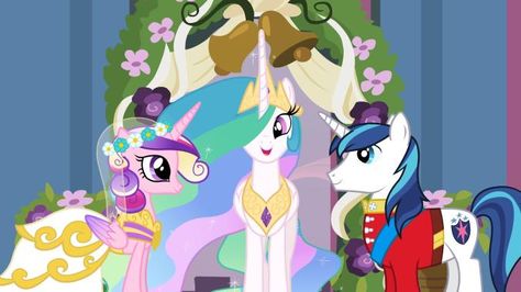 A Canterlot Wedding Mlp Scenes, Canterlot Wedding, Wedding Up Do, Princess Cadence, Wedding Of The Year, Princess Celestia, My Little Pony Drawing, Mlp Pony, Pony Drawing