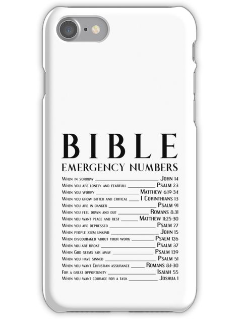 Christian Items To Sell, Bible Verse Phone Case, Jesus Sweaters, Bible Cover Ideas, Christian Items, Bible Journal Stickers, Christian Iphone Cases, Bible Emergency Numbers, Emergency Numbers