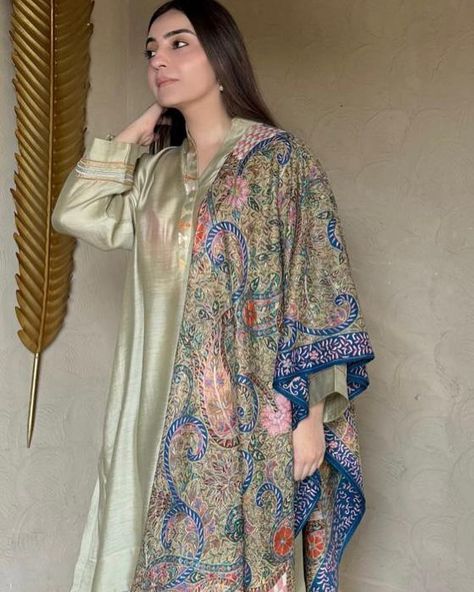 SOLD———SPOTTED: A true fashion icon @alinafaizann draped in our exquisite Kalamkar shawl! #cashmerepashmina #pashmina #cashmere #pashminashawl #kashmir #handmade #cashmerescarf #cashmereshawls #kashmiroriginofficial #shawl #lahore #dhalahore #shawls #pashminashawls #kashmirishawls #womenswear #cashmereonline #pashminaonline #purepashmina #handembroidery #cashmereshawl #kalamkari #womensfashion #heritage #dhaaga #vocal #foreverclassic #pashminastoles #kashmirorigin Kashmiri Shawls, Cashmere Pashmina, Cashmere Shawl, Pashmina Shawl, Fashion Icon, Cashmere Scarf, Style Icons, Hand Embroidery, Shawl