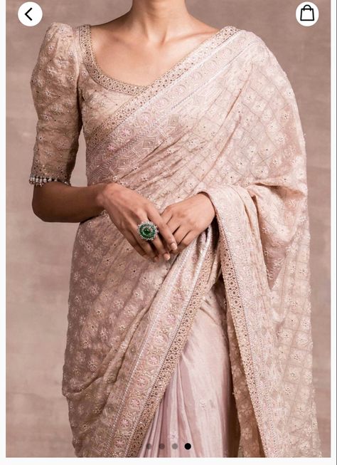 Maroori Work, Saree Inspiration, Saree Jacket, Sari Blouses, Saree Styling, Chikankari Saree, Formal Saree, Long Kurta, Fancy Sarees Party Wear