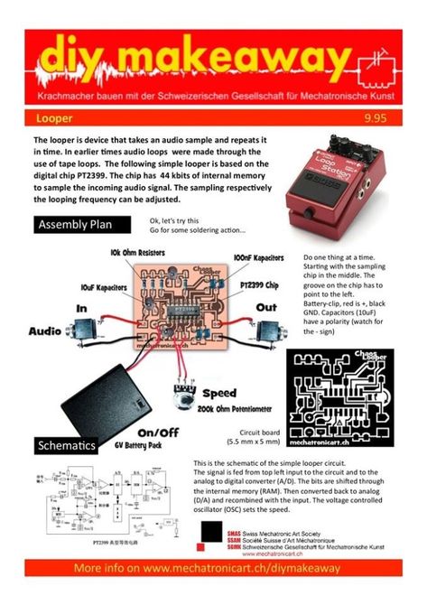 Synthesizer Diy, Amplificatori Audio, Diy Audio Projects, Diy Guitar Pedal, Electronic Store, Analog Synthesizer, Guitar Diy, Diy Tech, Electronics Projects Diy