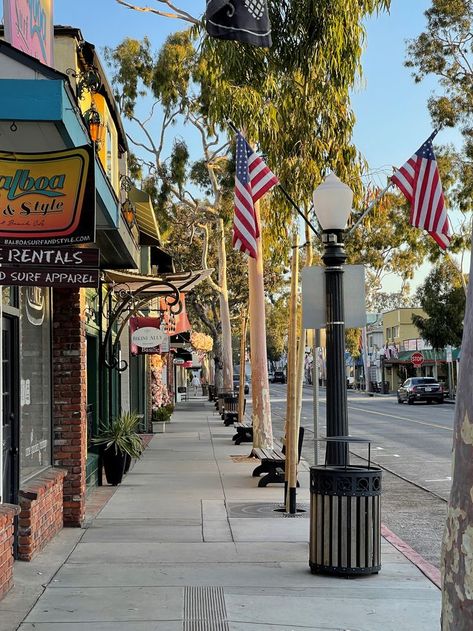 No totally sure why the flags were flying this particular Friday morning on Balboa Island in Newport Beach, but it certainly added to the already festive atmosphere of the shops lining Marine Way in the middle of town. Balboa Beach, Balboa Island, Newport Beach California, Surf Outfit, City Scene, Friday Morning, Summer Bucket Lists, Balboa, Newport Beach