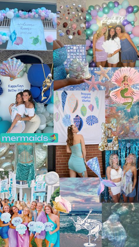 Under The Sea with… / There’s a million fish in the sea, but I’m a… Sorority Work Week, Sorority Recruitment Themes, Sorority Themes, Recruitment Themes, Spring Recruitment, Sorority Formal, Fish In The Sea, Tri Sigma, Sorority Bid Day