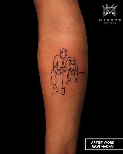 Naga Tattoo, Mom And Son Tattoo, Father Son Tattoo, Father Daughter Tattoos, Zeus Tattoo, Baby Tattoo, Mom And, Son Tattoo, One Line Tattoo