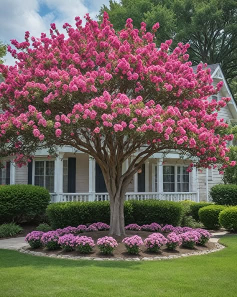 10 Best Trees For Front Yard Front Yard Flowers Ideas, Good Front Yard Trees, Front Tree Landscaping, Front Yard Landscaping Before And After, Front Yard Tree Planting Ideas, Maple Tree Front Yard, Big Tree Front Yard, Tree In Front Of House Landscaping, Tree Log Ideas