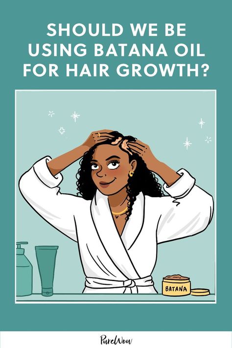 Batana oil might be the new rosemary oil, but can it actually help with hair growth? We asked cosmetic chemists about the natural ingredient to see if it’s worth using in our haircare routines to nourish and repair dry, damaged hair. How To Use Batana Oil For Hair Growth, Batana Oil Hair Growth, Batana Oil Before And After, Haircare Routines, Prevent Grey Hair, Reverse Gray Hair, Batana Oil, Stop Hair Breakage, Oil For Hair Growth