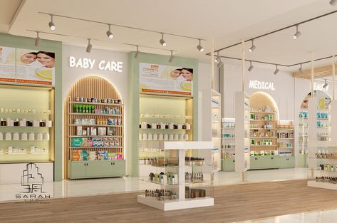 pharmacy :: Behance Pharmacy Store Design Interiors, Pharmacy Decor, Apothecary Decor, 3dmax Vray, Pharmacy Store, Skincare Store, Hospital Interior, Pharmacy Design, Color Club