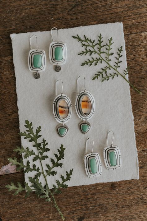 Silverware Crafts, Silversmithing Jewelry, Silversmith Jewellery, Eco Jewelry, Southwest Jewelry, Silver Jewelry Handmade, Silver Pendants, Jewelry Inspo, How To Make Earrings