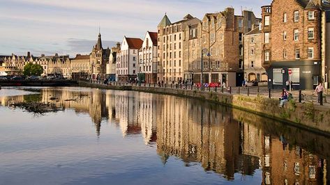 Leith Edinburgh, Irvine Welsh, Edinburgh Travel, Famous Novels, Trainspotting, St Andrews, The Neighborhood, Town Hall, British Royal Family