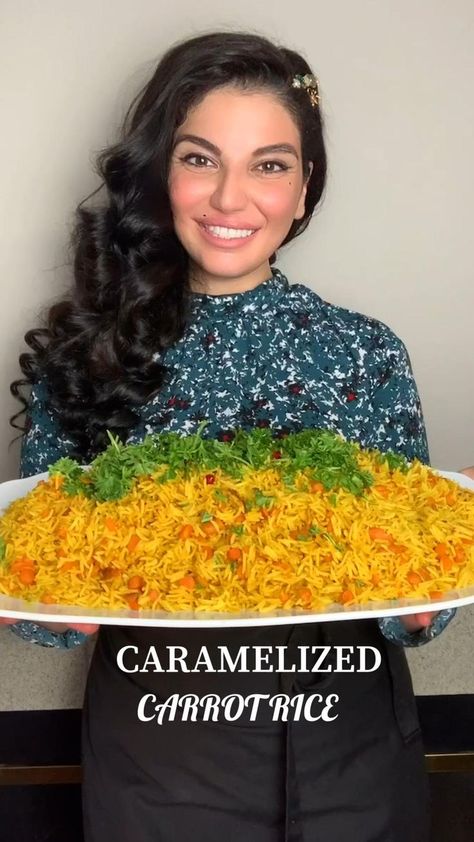 “Caramelised Carrot Rice”. | Rice recipes vegan, Vegetarian vegan recipes, Veggie dishes Carrot Rice, Meat Stock, Rice Recipes Vegan, Turmeric Powder, Cinnamon Powder, Basmati Rice, 60 Minutes, Rice Dishes, Vegan Life