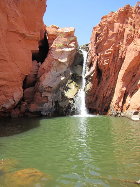 things to do in st. george utah | Top 10 Things to do in St. George Utah: Gunlock Waterfalls and Pools ... Kayenta Utah, Utah Hiking, Utah Parks, Red Desert, Utah Adventures, Chasing Waterfalls, Utah Hikes, St George Utah, Utah Travel