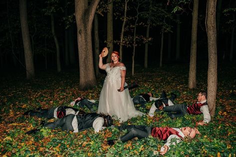 Happy Halloween! Throw back to the most epic and spooky evening in the woods I’ve ever had. #weddingphotographer #octoberwedding #spookywedding #halloweenwedding #indianaweddingphotographer #fallwedding #coloradoweddingphotographer #destinationweddingphotographer #halloween #hallowedding #jasonvoorhees #jasonvoorheesfans #halloweenweddings #fallweddinginspiration Couple Photoshoot Ideas, Indiana Wedding, Throw Back, Wedding Inspiration Fall, Jason Voorhees, Couple Photoshoot, October Wedding, Halloween Wedding, Wedding Photoshoot