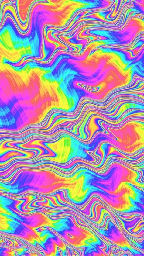 Hyper Pop Background, Hyper Pop Wallpaper, Eyestrain Art Background, Hyperpop Background, Multi Color Aesthetic, Trippy Background, Eyestrain Art, Colourful Background, New Year Wallpaper