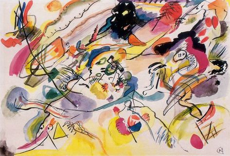 Gestural Abstraction, Kandinsky Art, Most Famous Paintings, Wassily Kandinsky Paintings, Action Painting, National Gallery Of Art, Art Historian, Wassily Kandinsky, Abstract Artists