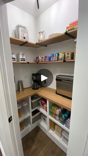 Laundry Plus Pantry, Countertop In Pantry, 5x5 Walk In Pantry Layout, 4x4 Pantry, Small Butlers Pantry, Extra Counter Space, Pantry Layout, Pantry Cabinets, Boot Room