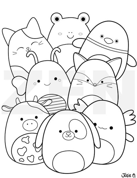 Squishmallow Coloring Pages, Butterfly Printable, Coloring Page Ideas, Pokemon Coloring, Page Ideas, Cute Coloring Pages, Coloring Book Art, Christmas Coloring Pages, Free Printable Coloring