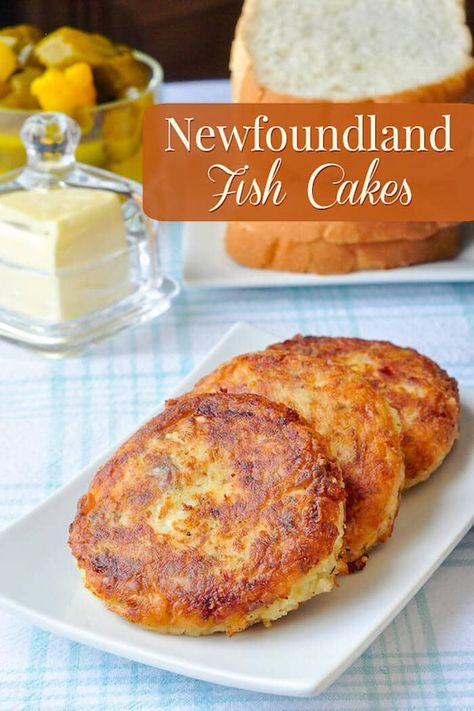 Newfoundland Recipes, Salt Fish, Fish Cakes Recipe, Rock Recipes, Fish Cakes, Salad Pasta, Canadian Food, How To Cook Fish, Fish Cake