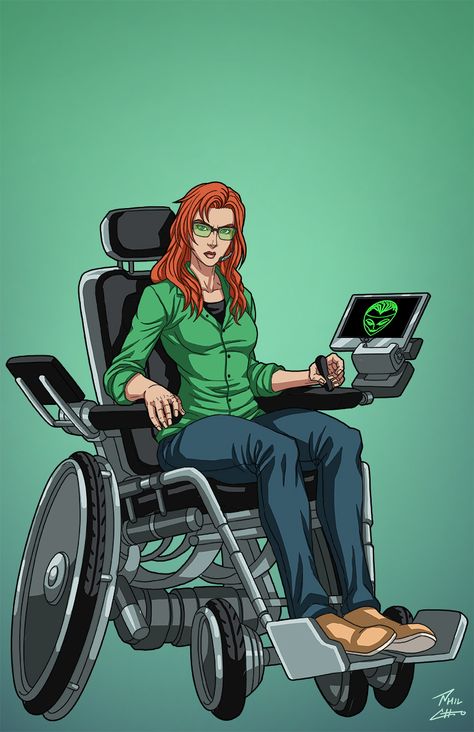 Barbara Gordon Oracle, Phil Cho, Comic Book Art Style, Barbara Gordon, Arte Dc Comics, Going Green, Batman Art, Superhero Design, Madara Uchiha