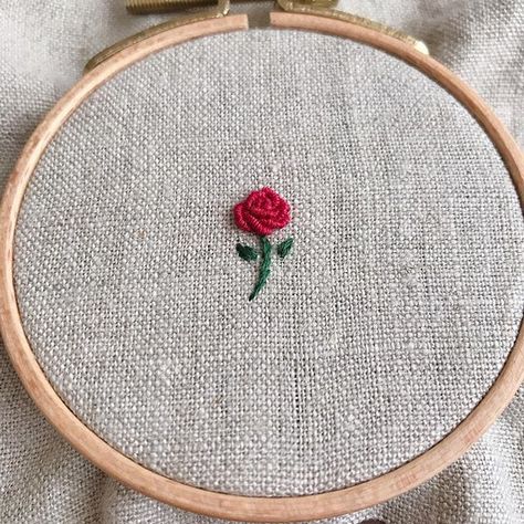 animo (@animo_embroidery) • Instagram photos and videos Dainty Embroidery, Clay Fairy House, Bunny Tattoos, Miniature Embroidery, Simple Embroidery Designs, Clay Fairies, Diy Embroidery Designs, Floral Embroidery Patterns, Brazilian Embroidery