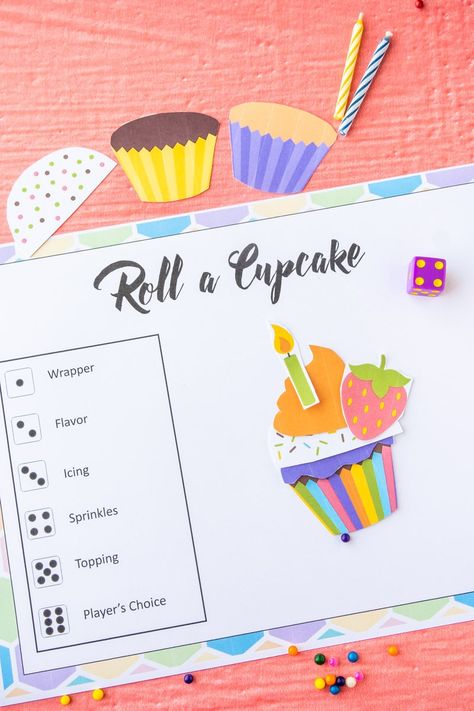 30 Birthday Party Ideas, Birthday Party Ideas At Home, 30 Birthday Party, Ladies Kitty Party Games, Rainbow Games, Pen And Paper Games, Cupcake Birthday Party, Kitty Party Games, Birthday Party At Home