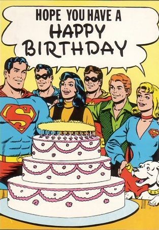 Birthday Quotes   QUOTATION – Image :    As the quote says – Description  Happy Birthday my Superhero @Miguel Oliveira Gonçalves Happy Birthday Superhero, Superman Birthday, Anniversaire Diy, Birthday Illustration, Vintage Birthday Cards, Birthday Wishes Cards, Birthday Meme, Superhero Birthday, Vintage Birthday