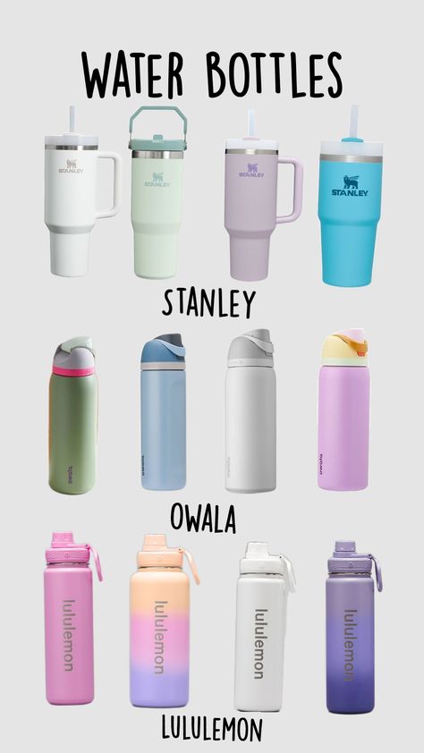 Cute water bottles #wishlist #cute #water #bottle #trendy Cute Water Bottle, Trendy Water Bottles, Cute Water Bottles, Water Bottles, Water Bottle, Water