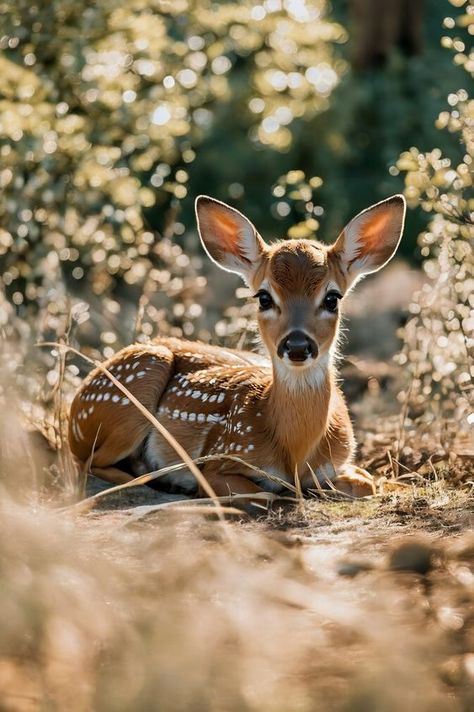 Deer Jumping Photography, Woodland Creatures Aesthetic, Baby Deer Photography, Farm Animal Photography, Animals In The Woods, Deer Pretty, Fawn Photography, Wild Life Animals, Woodland Aesthetic