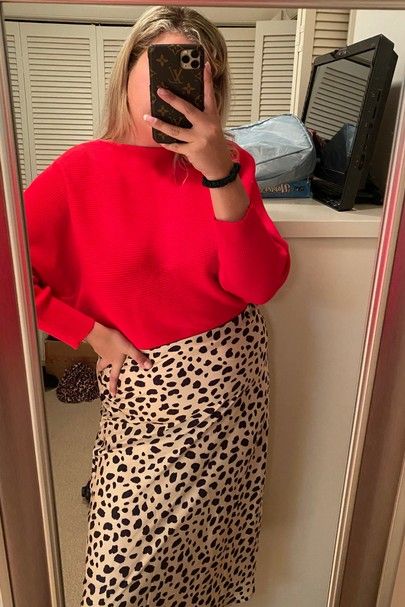 Animal Print Christmas Outfit, Red Top Outfit, Group Fashion, Cheetah Skirt, Animal Print Outfits, Leopard Skirt, V Day, Valentine's Day Outfit, Fashion Board