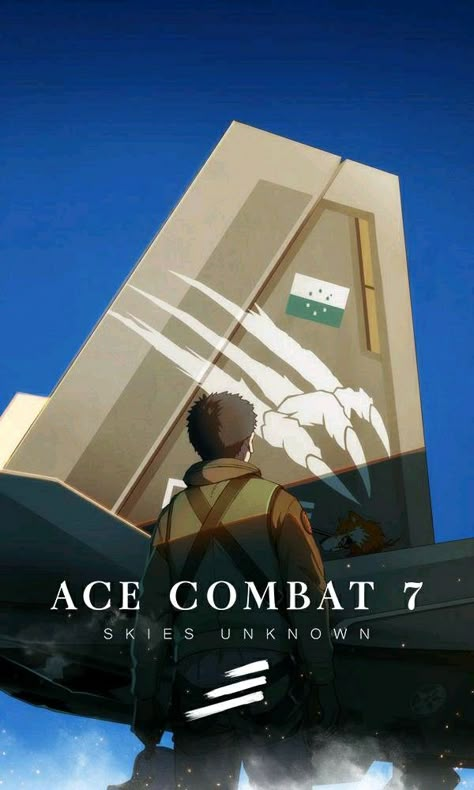 Ace Combat 7 Trigger, Ace Combat Wallpapers, Fighter Pilot Art, Project Wingman, Ace Combat 7 Skies Unknown, Fighter Planes Art, Combat Fan, Jet Fighter Pilot, Ace Combat