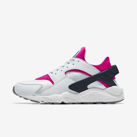 Nike Air Huarache By You Custom Women's Shoes. Nike.com Custom Huaraches, Nike Air Presto, Huarache Run, Nike Dunk High, Nike Air Huarache, Custom Nikes, Air Huarache, Nike Air Max 97, Air Max 1