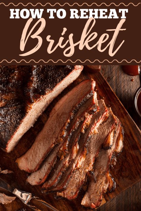 Reheating Brisket, Reheat Brisket, Brisket Oven, Tender Brisket, Brisket Recipes Smoked, How To Cook Brisket, Brisket Recipe, Beef Brisket Recipes, Brisket Recipes